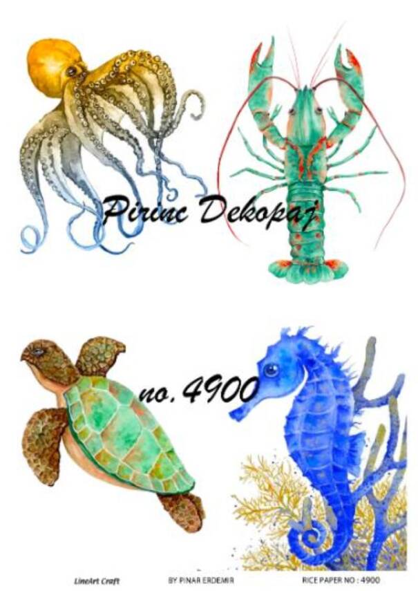 Hayvan Desenli Pirinç Dekopaj Model : 4900 - 1