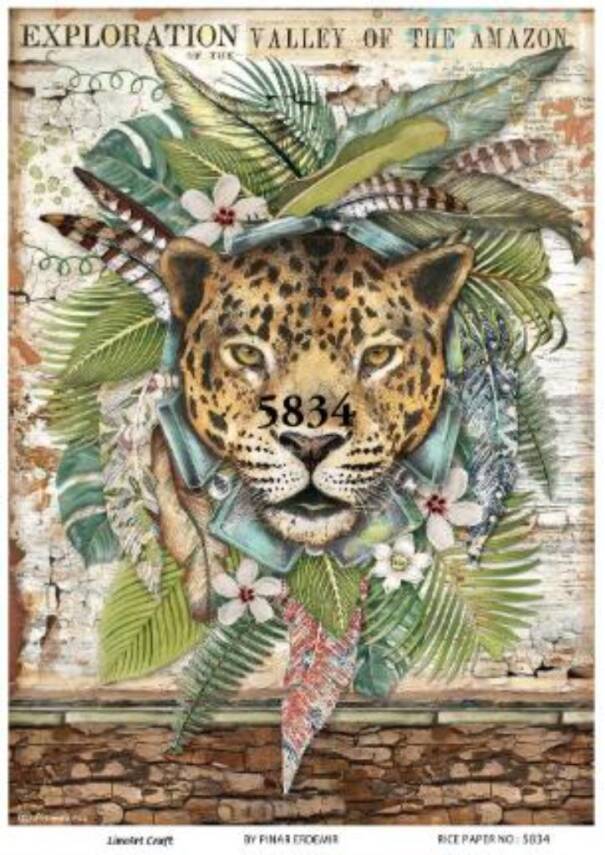 Hayvan Desenli Pirinç Dekopaj Model : 5834 - 1