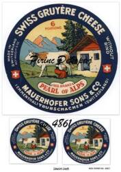 İnek Desenli Pirinç Dekopaj Model : 4861 - Line Art