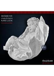 İstiridye Kabuğunda Uyuyan Melek (29x24 cm) Ham Polyester - Tual Hobi Sanat (1)