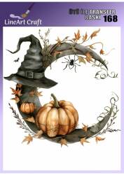 Kabak Desenli Kumaş Transfer Kağıdı LNT-K168 (20x20 cm) - Line Art