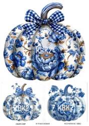 Kabak Desenli Pirinç Dekopaj Model : KBK02 - Line Art