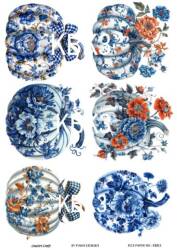 Kabak Desenli Pirinç Dekopaj Model : KBK03 - Line Art