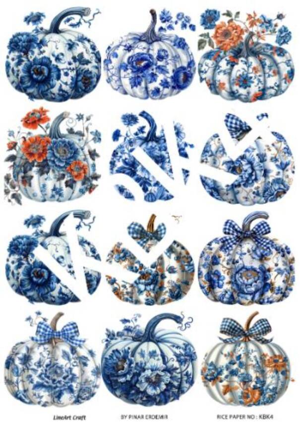 Kabak Desenli Pirinç Dekopaj Model : KBK04 - 1