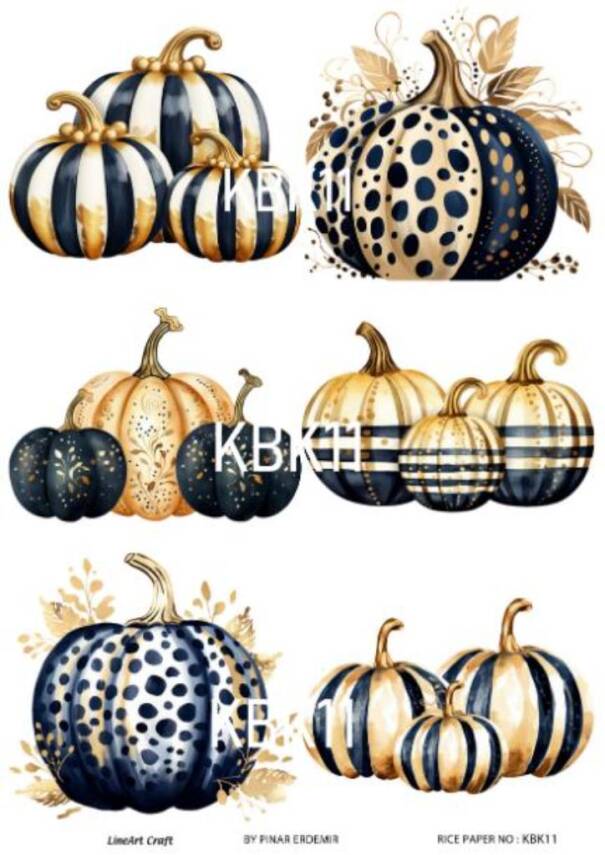 Kabak Desenli Pirinç Dekopaj Model : KBK11 - 1