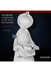 Kabak Taşıyan Çiftçi Kadın Heykeli Dev Boy (60x23 cm) Ham Polyester - Tual Hobi Sanat (1)