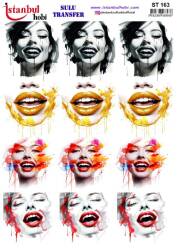 Kadın Desenli Sulu Transfer Kağıdı STI-163 - Tual Hobi Craft Ist