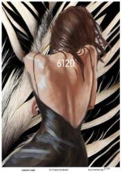 Kadın Figürlü Pirinç Dekopaj Model : 6121 - Line Art