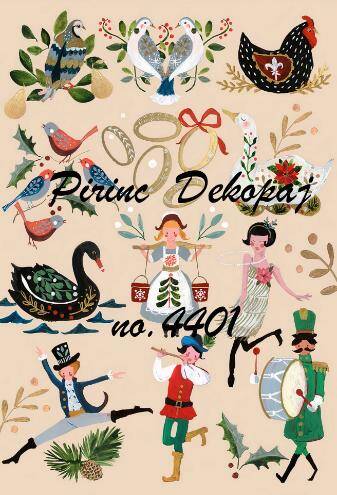 Karışık Desenli Pirinç Dekopaj Model : 4401 - 1