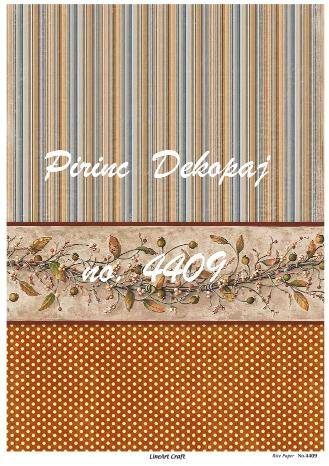 Karışık Desenli Pirinç Dekopaj Model : 4409 - 1