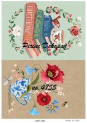 Karışık Desenli Pirinç Dekopaj Model : 4755 - Line Art