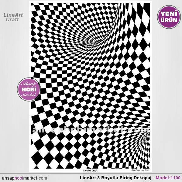 Karo 3 Boyutlu Pirinç Dekopaj Model : 1100 - 1