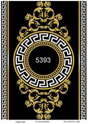 Karo Desenli Pirinç Dekopaj Model : 5393 - Line Art