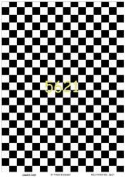 Karo Desenli Pirinç Dekopaj Model : 5621 - Line Art