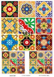 Karo Desenli Pirinç Dekopaj Model : 5832 - Line Art