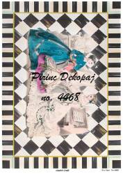 Karolu Vintage Desenli Pirinç Dekopaj Model : 4468 - Line Art