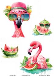 Karpuz Desenli Pirinç Dekopaj Model : KRPZ07 - Line Art