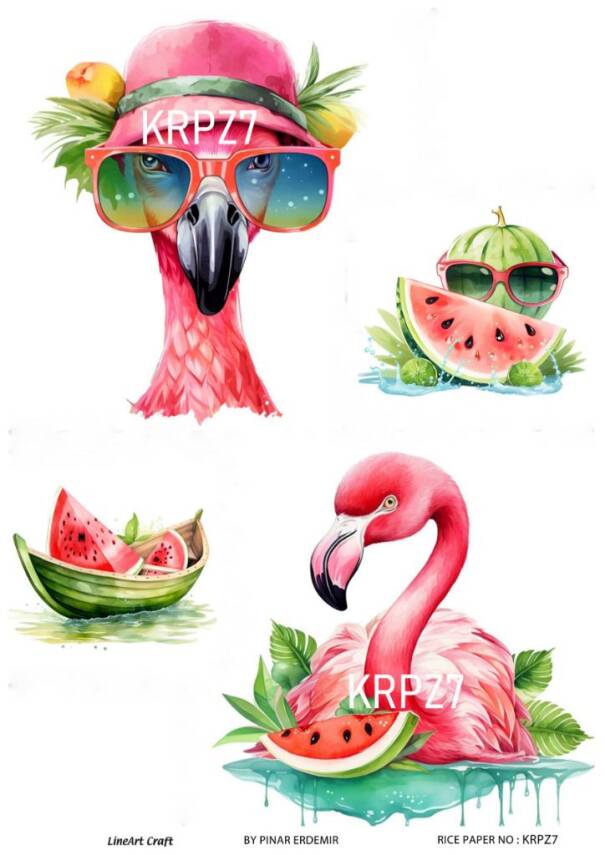 Karpuz Desenli Pirinç Dekopaj Model : KRPZ07 - 1