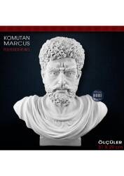 Komutan Marcus Heykeli Büyük Boy (31x29 cm) Ham Polyester - Tual Hobi Sanat