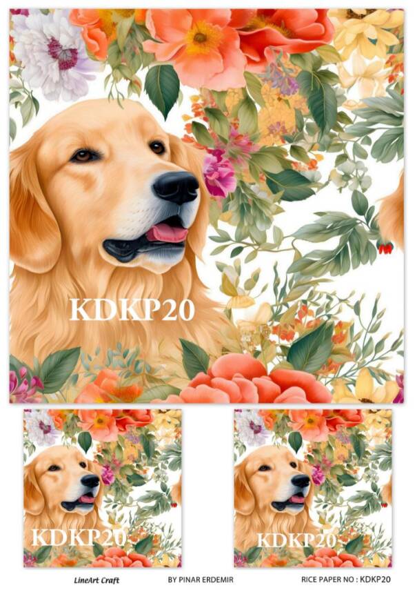 Köpek Desenli Pirinç Dekopaj Model : KDKP20 - 1