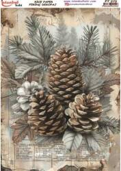 Kozalak Desenli Pirinç Dekopaj Model : PT 0575 - Tual Hobi Craft İst