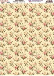 Küçük Çiçek Desenli Pirinç Dekopaj Model : PT 0676 - Tual Hobi Craft İst