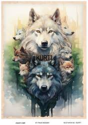 Kurt Desenli Pirinç Dekopaj Model : KURT01 - Line Art