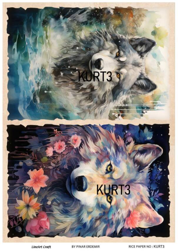 Kurt Desenli Pirinç Dekopaj Model : KURT03 - 1