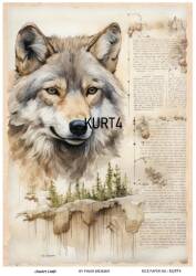 Kurt Desenli Pirinç Dekopaj Model : KURT04 - Line Art