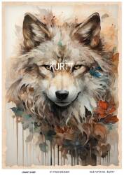 Kurt Desenli Pirinç Dekopaj Model : KURT07 - Line Art