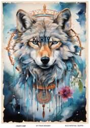 Kurt Desenli Pirinç Dekopaj Model : KURT09 - Line Art