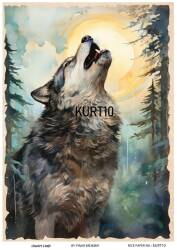 Kurt Desenli Pirinç Dekopaj Model : KURT10 - Line Art