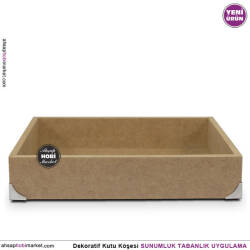 Kutu Köşe Koruyucu Köşebent (15x15 mm) Parlak Gümüş - 3