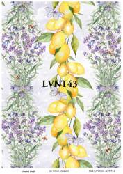 Lavanta Desenli Pirinç Dekopaj Model : LVNT43 - Line Art