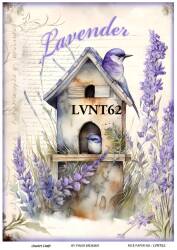 Lavanta Desenli Pirinç Dekopaj Model : LVNT62 - Line Art