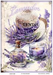 Lavanta Desenli Pirinç Dekopaj Model : LVNT65 - Line Art