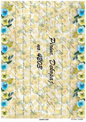 Limon Desenli Pirinç Dekopaj Model : 4203 - Line Art