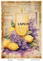 Limon Desenli Pirinç Dekopaj Model : LMN019 - Line Art