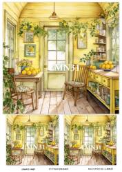 Limon Desenli Pirinç Dekopaj Model : LMN031 - Line Art