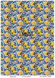 Limon Desenli Pirinç Dekopaj Model : LMN054 - Line Art