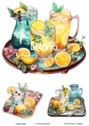 Limon Desenli Pirinç Dekopaj Model : LMN095 - Line Art