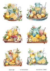 Limon Desenli Pirinç Dekopaj Model : LMN096 - Line Art