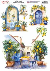 Limon Desenli Pirinç Dekopaj Model : PT 1388 - Tual Hobi Craft İst