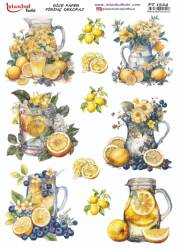 Limon Desenli Pirinç Dekopaj Model : PT 1524 - Tual Hobi Craft İst
