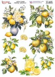 Limon Desenli Pirinç Dekopaj Model : PT 1528 - Tual Hobi Craft İst