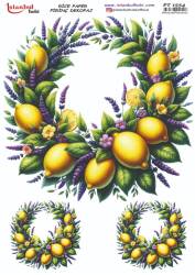 Limon Desenli Pirinç Dekopaj Model : PT 1554 - Tual Hobi Craft İst