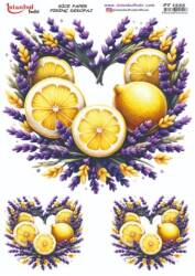 Limon Desenli Pirinç Dekopaj Model : PT 1555 - Tual Hobi Craft İst