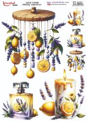 Limon Desenli Pirinç Dekopaj Model : PT 1557 - Tual Hobi Craft İst