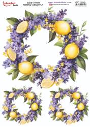 Limon Desenli Pirinç Dekopaj Model : PT 1723 - Tual Hobi Craft İst