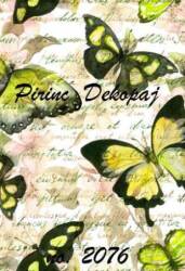 Line Art Kelebek Desenli Pirinç Dekopaj Model : 2076 - Line Art